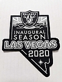 Las Vegas Raiders Inaugural 2020 Season Patch
